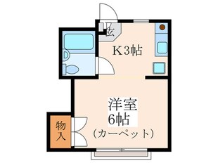 オリーブハウスの物件間取画像